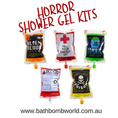 Bath Bomb World® Horror Shower Gel Kits