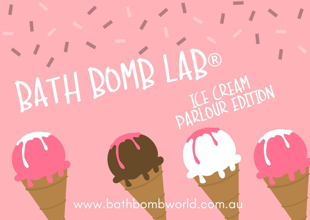 Bath Bomb World® Lab Kit Ice Cream Parlour Edition