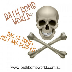 Bath Bomb World® Bag Of Bones Melt & Pour Soap Kit