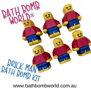 Bath Bomb World® Brick Man Bath Bomb Kit