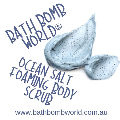 Bath Bomb World® Ocean Salt Foaming Body Scrub Recipe