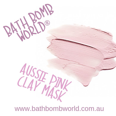 Bath Bomb World® Aussie Pink Clay Mask Recipe
