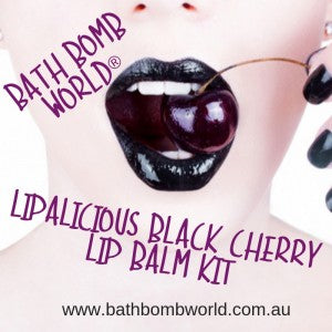 Bath Bomb Wolrd® Black Cherry Lip Balm Kit