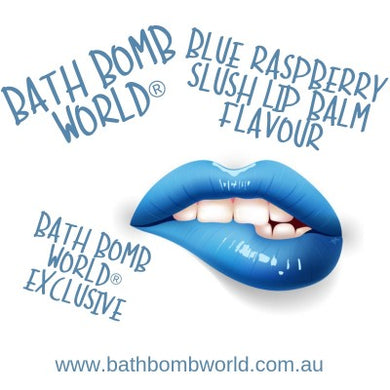 Bath Bomb World® Lipalicious Lip Balm Flavour Blue Raspberry Slushie