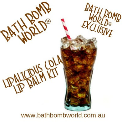 Bath Bomb World® Lipalicious Lip Balm Flavour Cola