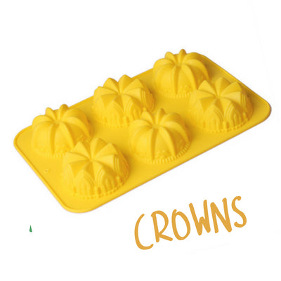 Crowns Silicone Soap Mould