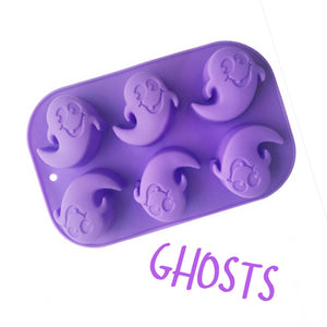 Ghosts Silicone Soap Mould