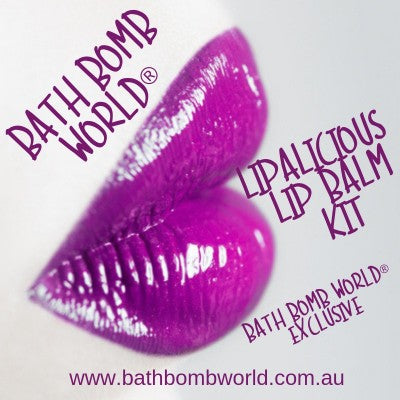 Bath Bomb Wolrd® Lipalicious Grape Lip Balm Kit