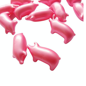 Pink Pig Bath Pearls - Lotus x 10