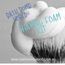Bath Bomb World® Shaving Foam Kit