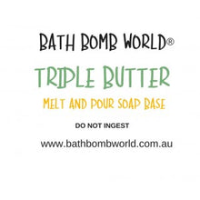 Bath Bomb World® Triple Butter Melt and Pour Soap Base