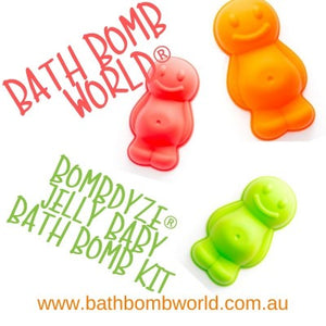Bombdyze® Jelly Baby Bath Bomb Kit