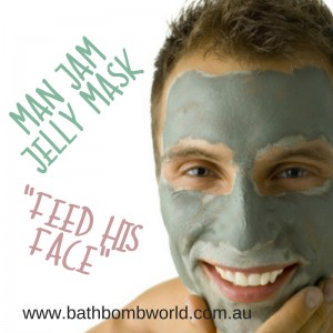 Bath Bomb World® Man Jam Jelly Mask